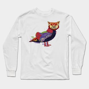 Fire fox. Little red panda and duck. Another cosmo series Long Sleeve T-Shirt